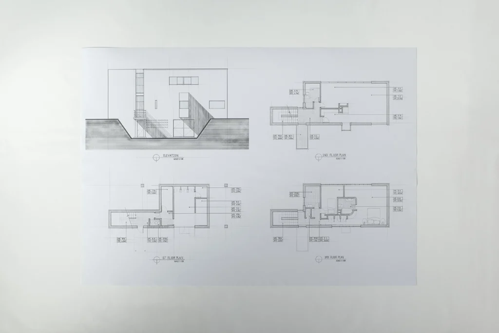 写図 : 빌라 베스누스(1922) - Le Corbusier