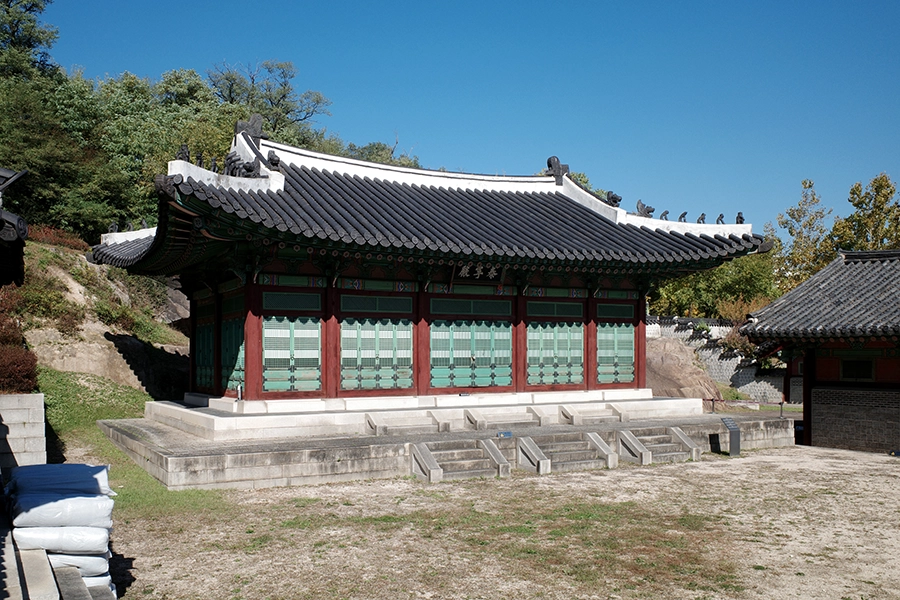 경희궁 태령전 정면 및 측면