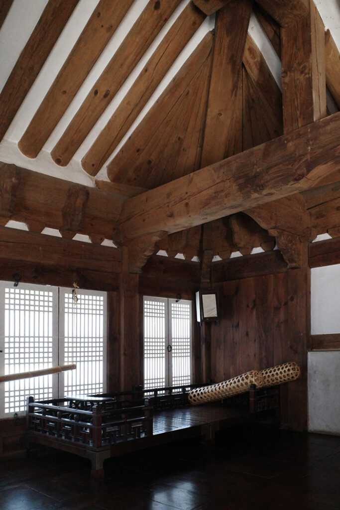 옥인동 윤씨 가옥 누마루 내부