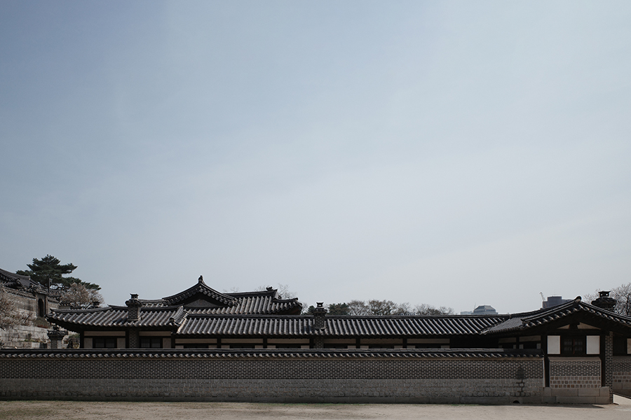 낙선재 사고석 담장